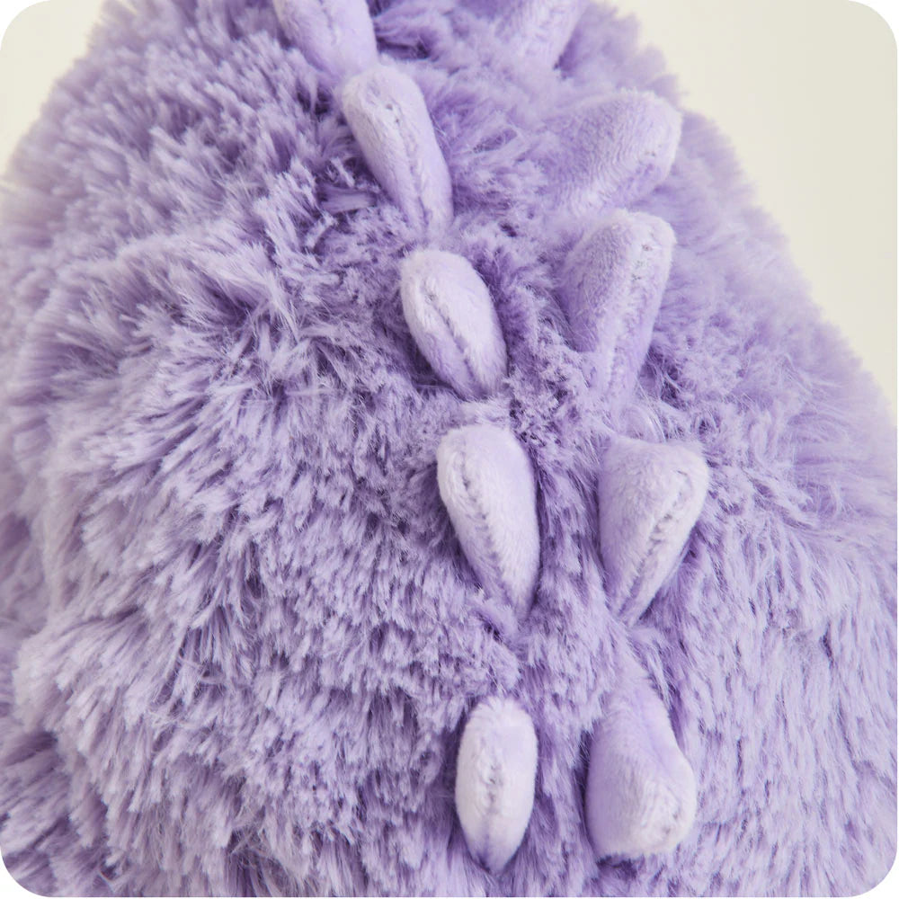 Warmies® Cozy Plush Purple Long Neck Dinosaur-INTELEX-Little Giant Kidz