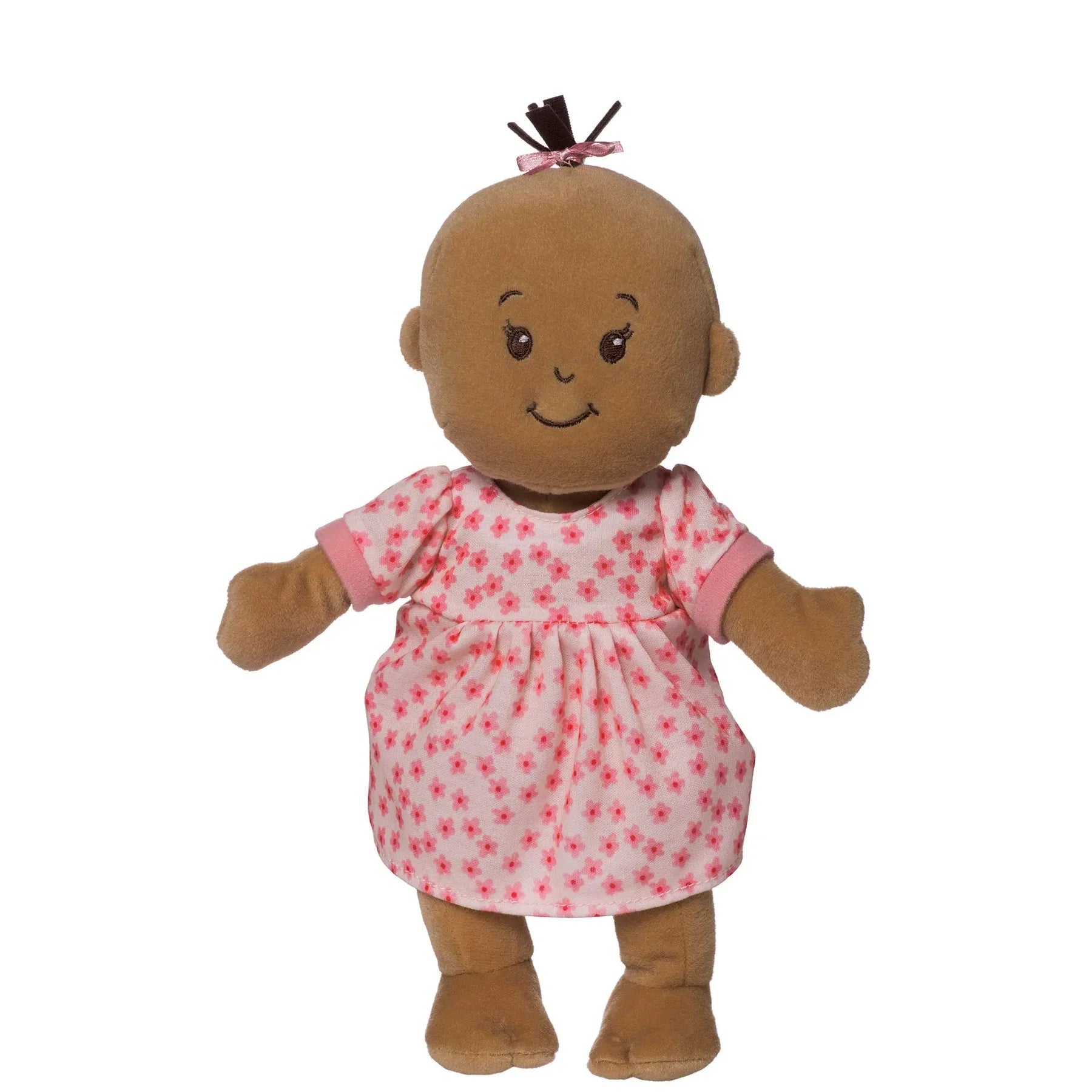 Wee Baby Stella Beige with Brown Hair Doll-MANHATTAN TOY-Little Giant Kidz