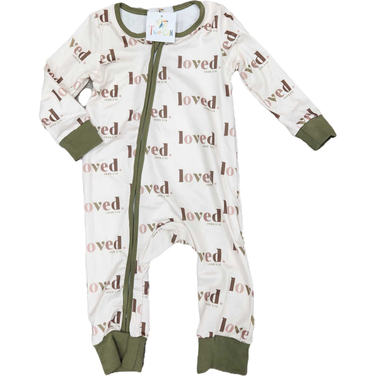 Wellington Loved Boys Infant Romper-Wellington-Little Giant Kidz