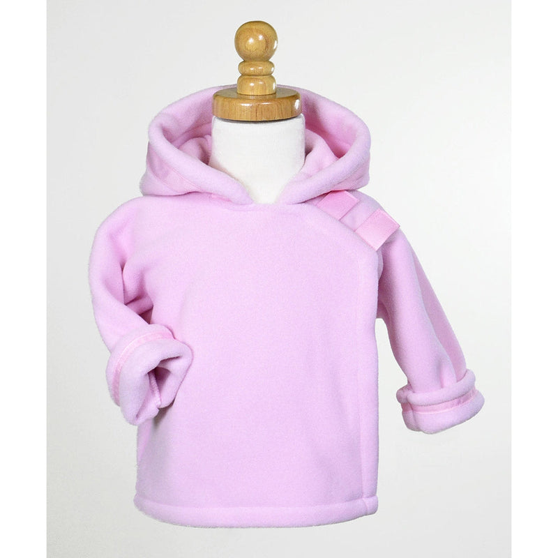 Widgeon Warmplus Fleece Favorite Jacket, Wrap Close, Hood - Light Pink-SARA'S PRINTS-Little Giant Kidz