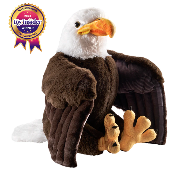 Wild Republic Artist Collection - Bald Eagle-Wild Republic-Little Giant Kidz