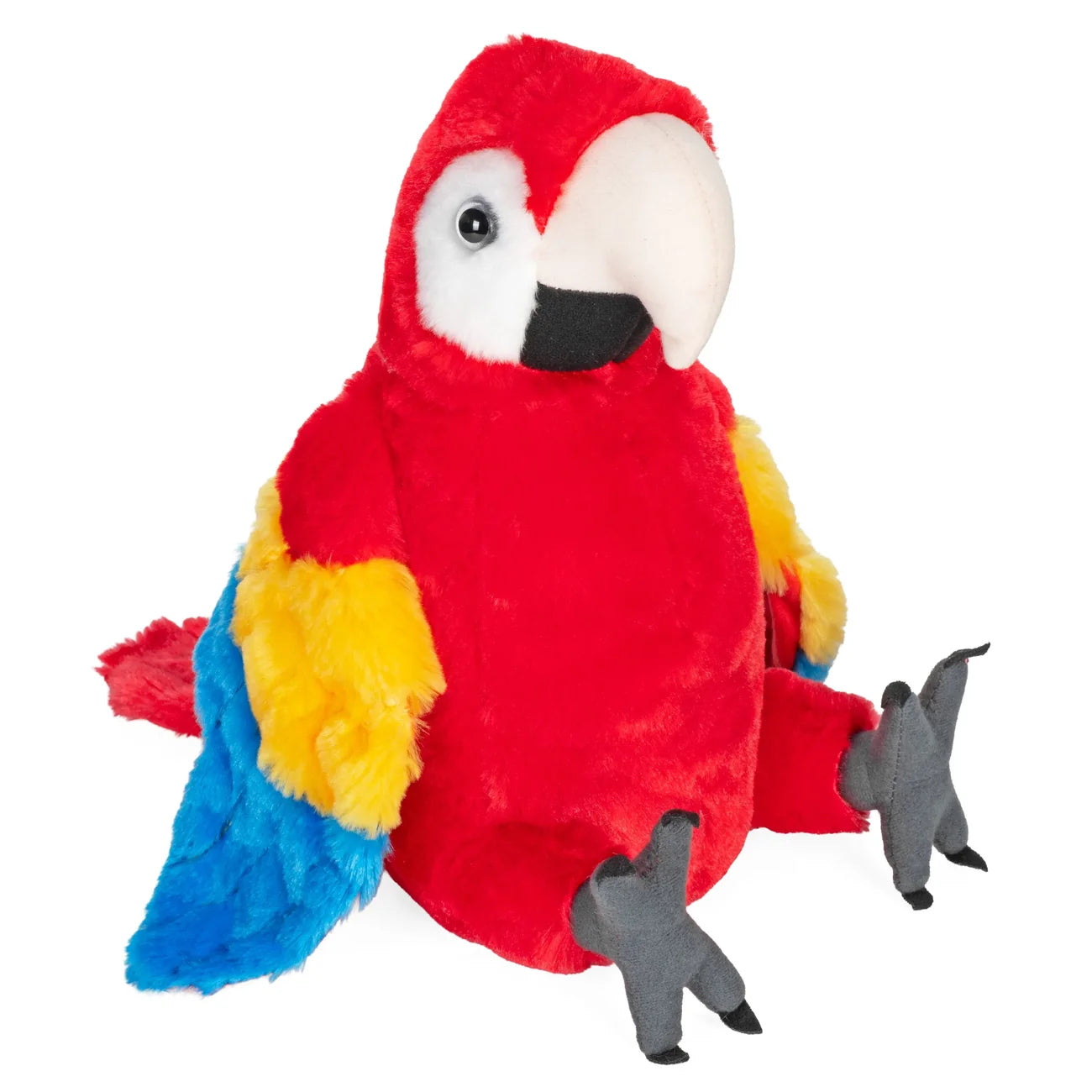 Wild Republic Cuddlekins Scarlet Macaw Stuffed Animal - 12"-Wild Republic-Little Giant Kidz