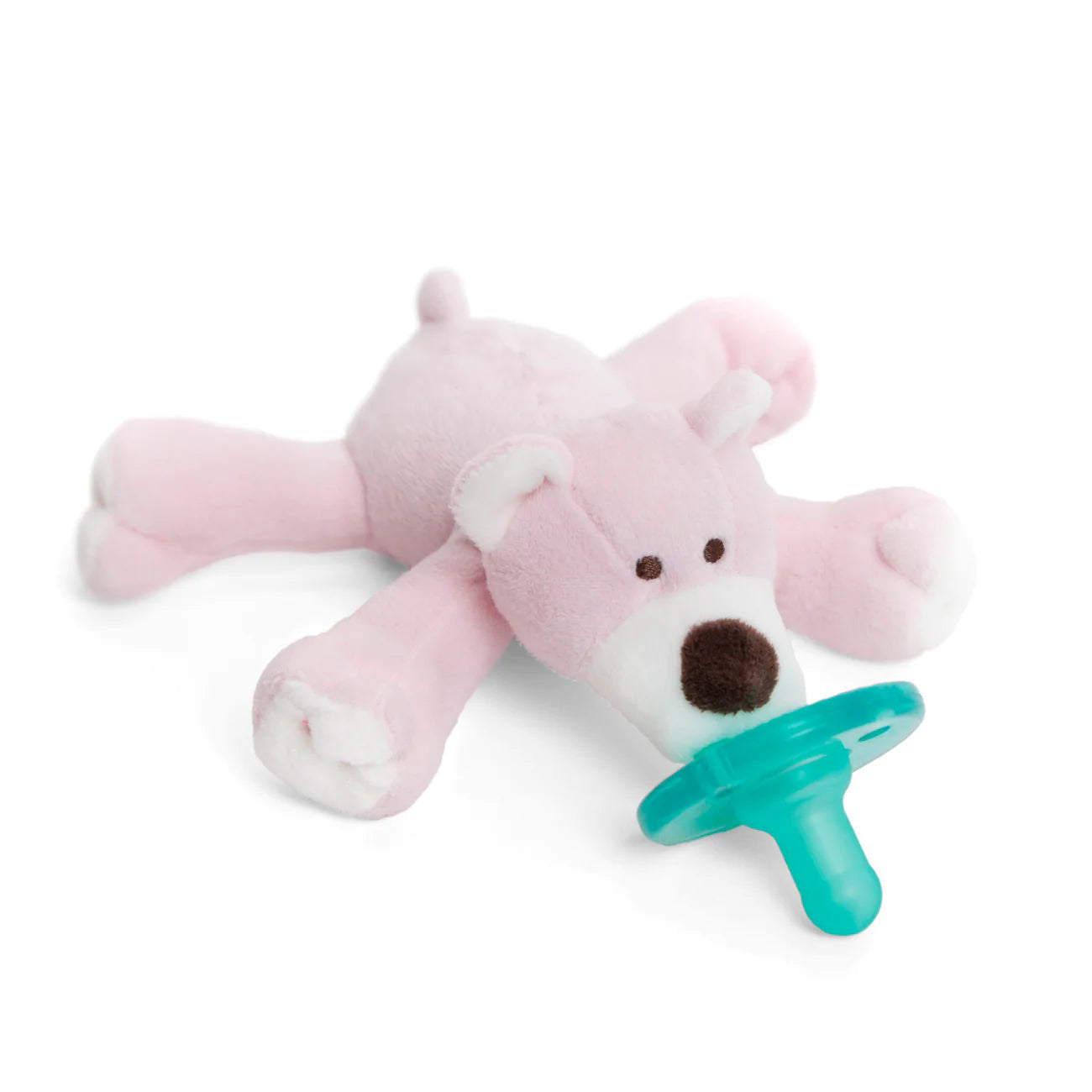 WubbaNub Infant Pacifier - Pink Bear-WUBBANUB-Little Giant Kidz