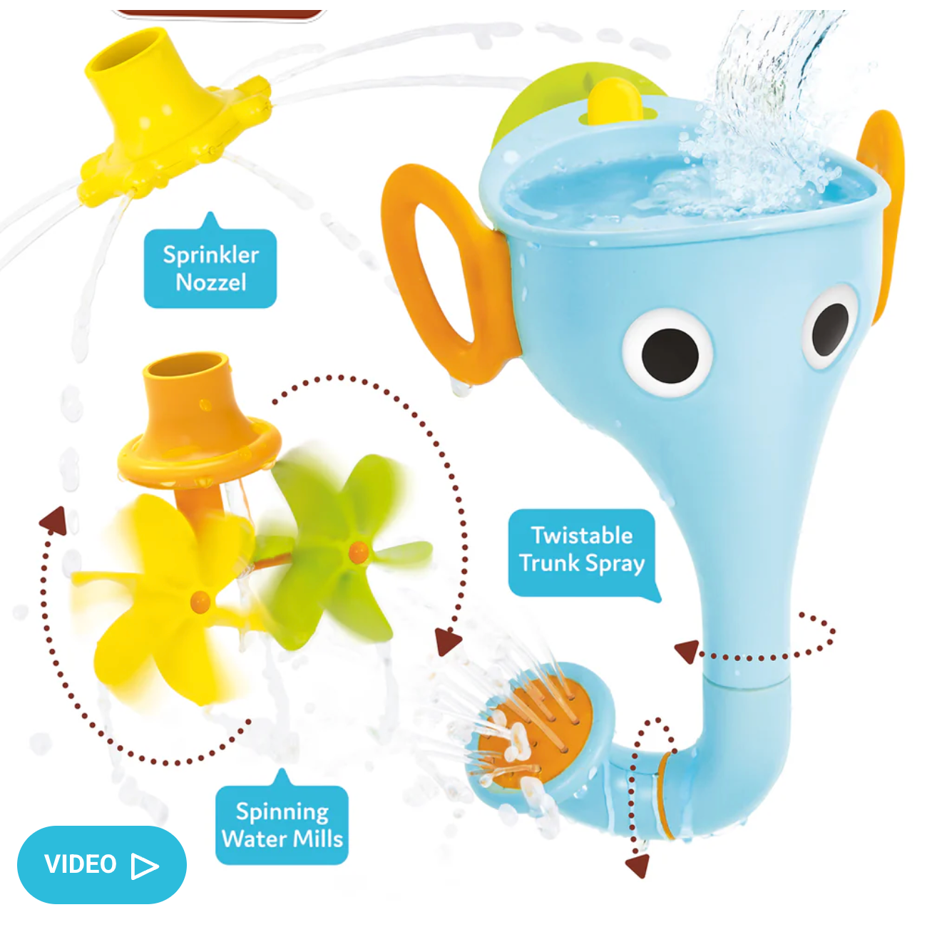 Yookidoo: FunElefun Fill ‘N’ Sprinkle-YOOKIDOO-Little Giant Kidz