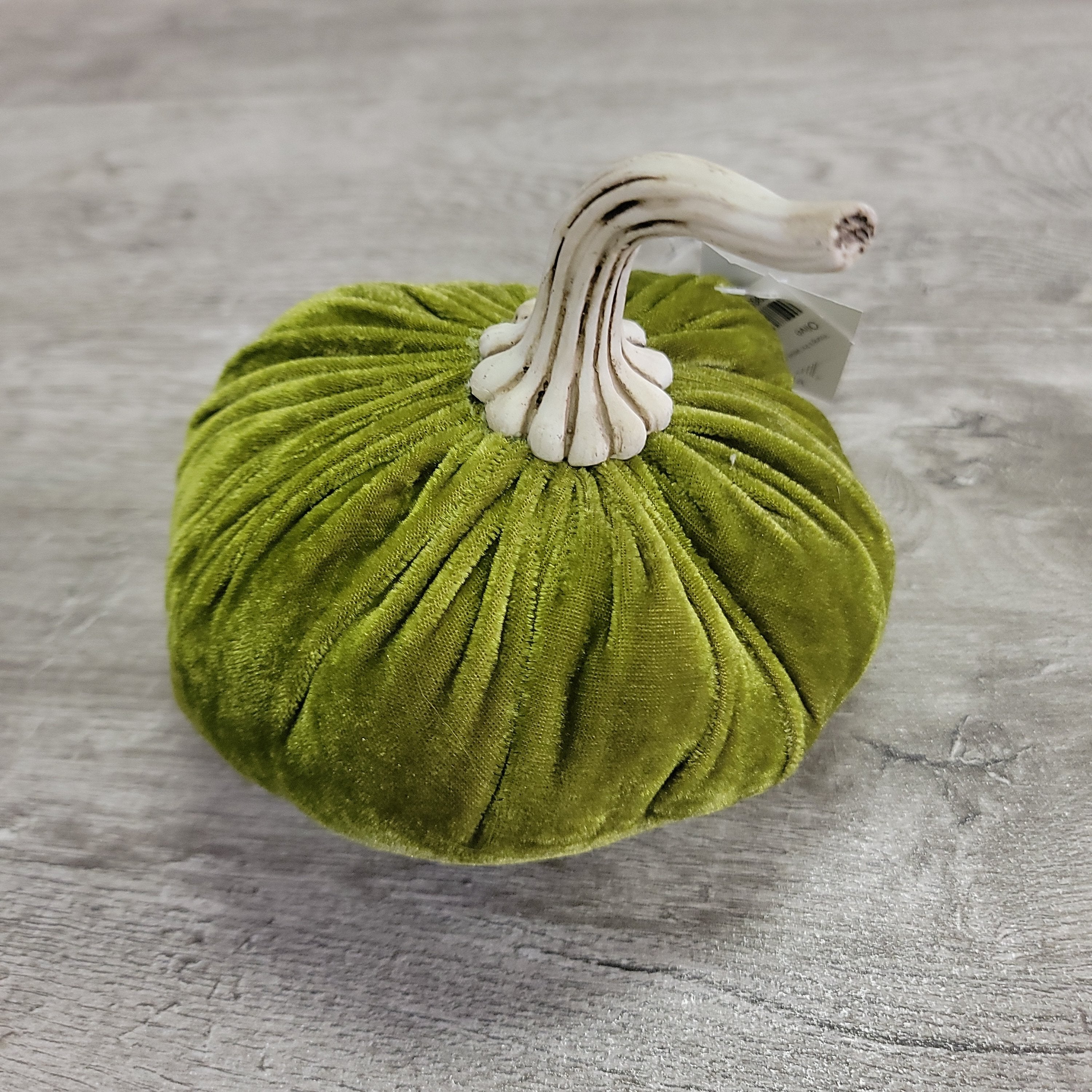 Young's Inc Velvet Covered Fall Pumpkins - Small-YOUNG'S INC.-Little Giant Kidz