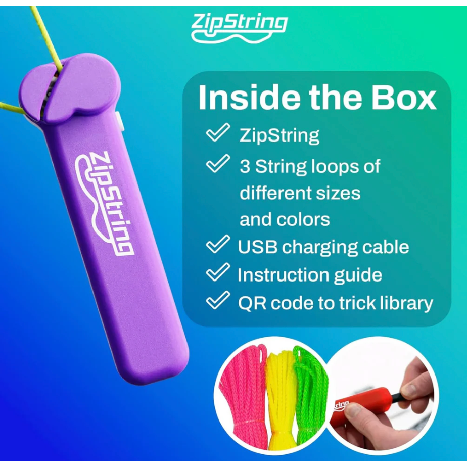 ZipString The Original - Vivacious Violet-ZipString-Little Giant Kidz