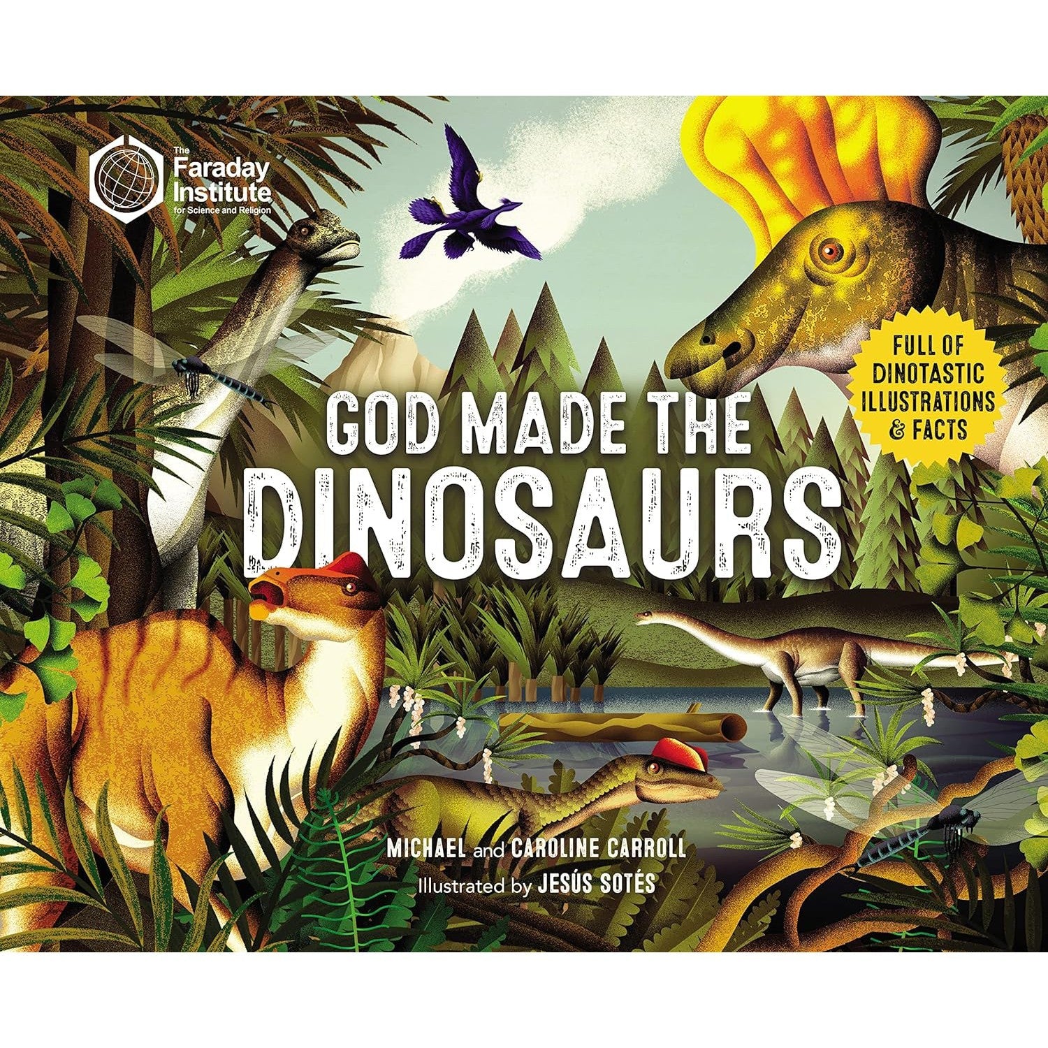 Zonder Kidz: God Made the Dinosaurs: Full of Dinotastic Illustrations and Facts-HARPER COLLINS PUBLISHERS-Little Giant Kidz