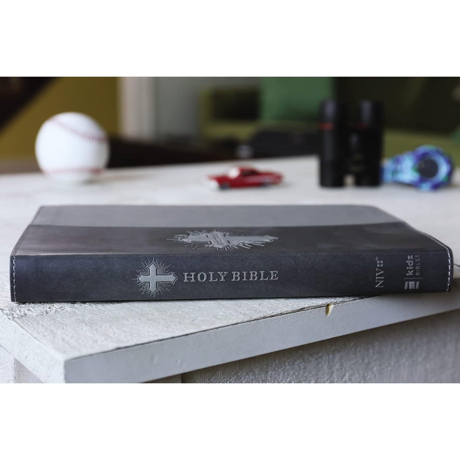 Zonder Kidz: NIV Bible for Kids - Thinline Edition - Gray-HARPER COLLINS PUBLISHERS-Little Giant Kidz