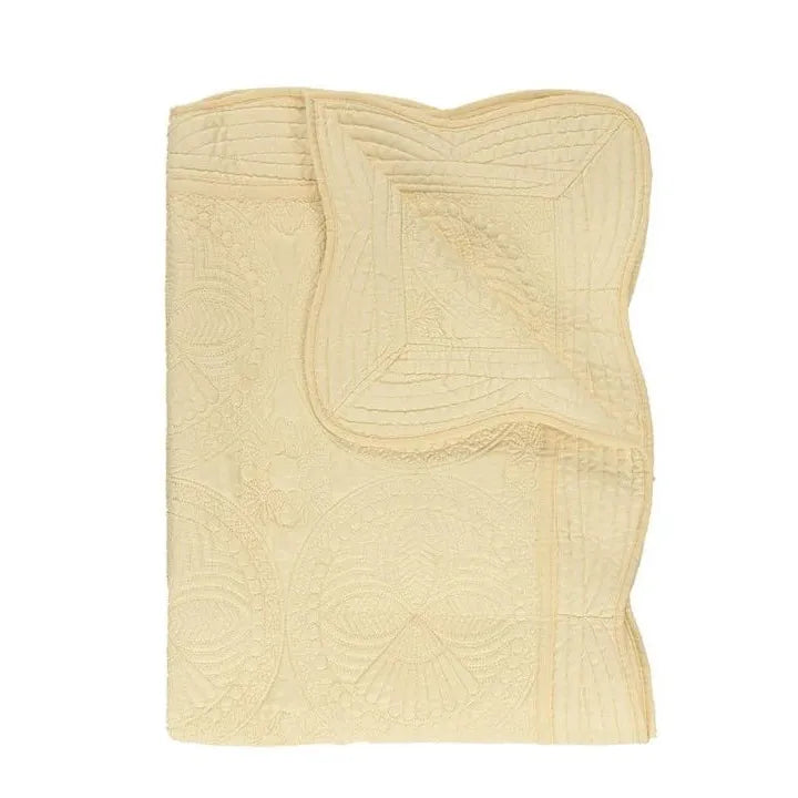 Zsa Zsa & Lolli Heirloom Quilt- Yellow-Zsa Zsa & Lolli-Little Giant Kidz