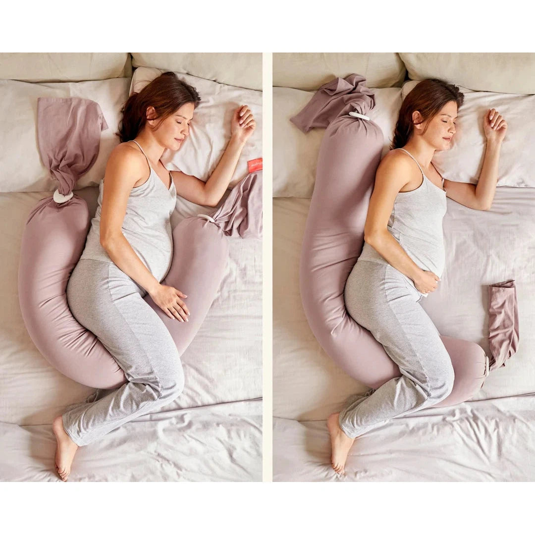 bbhugme® Pregnancy Pillow - Dusty Pink-bbhugme®-Little Giant Kidz