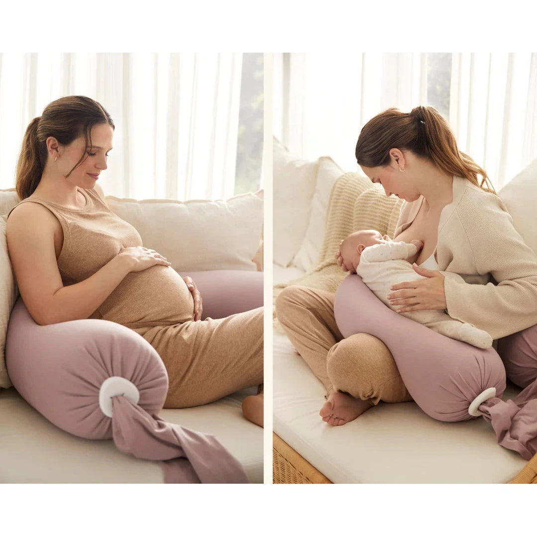 bbhugme® Pregnancy Pillow - Dusty Pink-bbhugme®-Little Giant Kidz