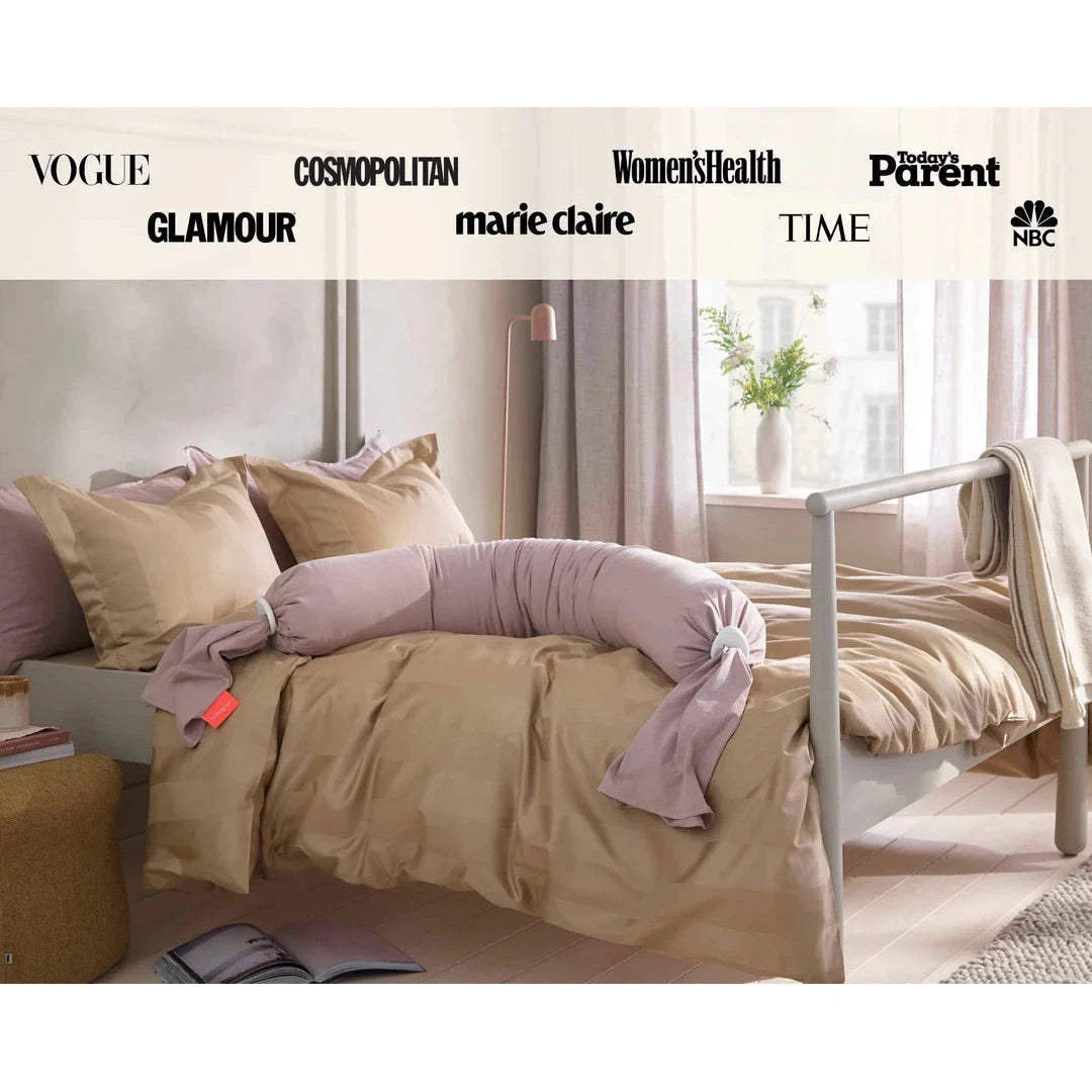 bbhugme® Pregnancy Pillow - Dusty Pink-bbhugme®-Little Giant Kidz