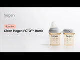 Hegen 5oz/150ml Baby Bottle With Slow Flow Nipples