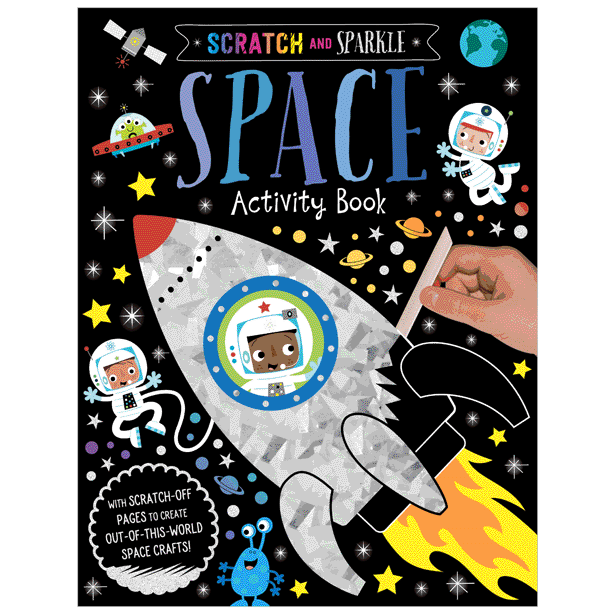 Make Believe Ideas: Scratch and Sparkle Space (Activity Book)
