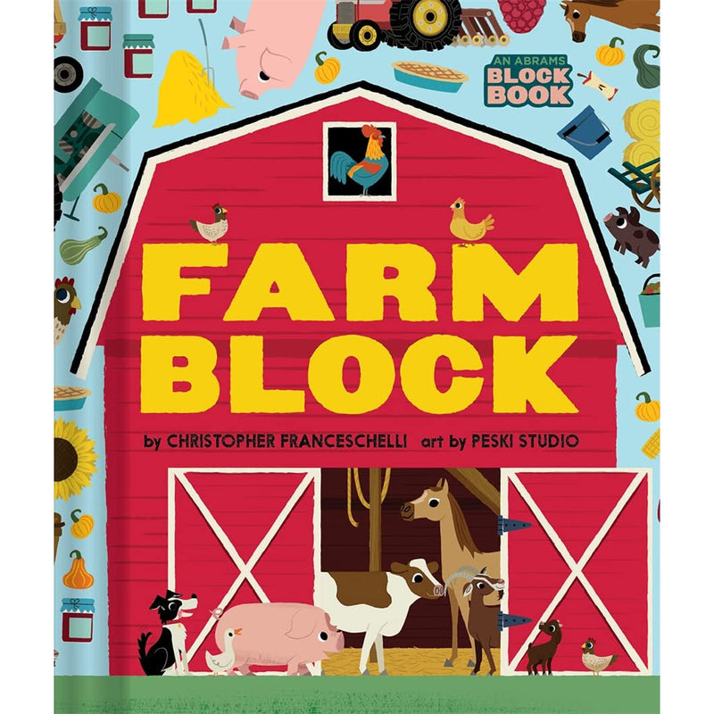 Abrams Books: Farmblock (An Abrams Block Board Book)-ABRAMS BOOKS-Little Giant Kidz