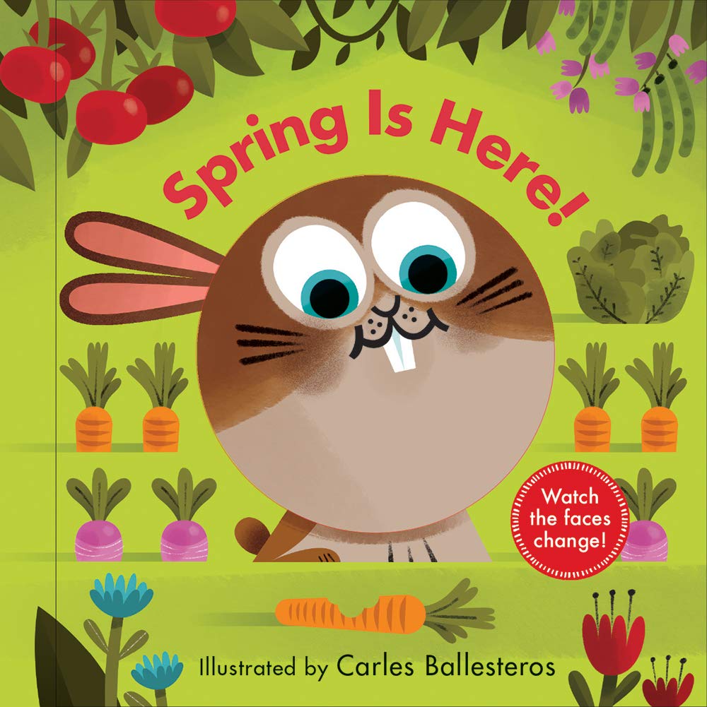 Abrams Books: Spring Is Here! (A Changing Faces Book) (Board Book)-ABRAMS BOOKS-Little Giant Kidz