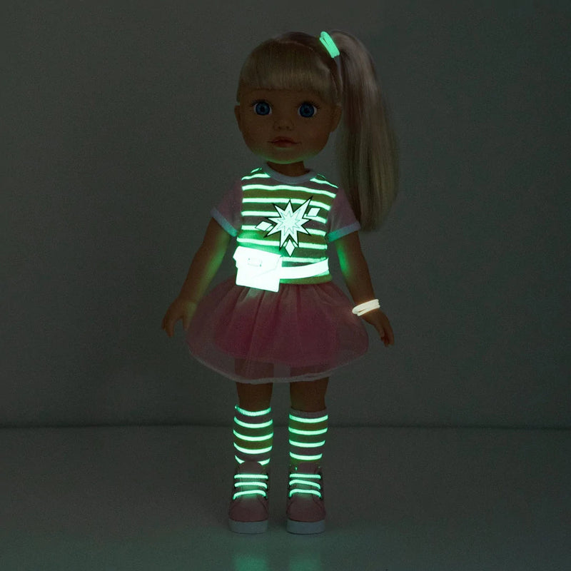 Adora Glow Girls Riley - 14.5" Glow Doll-ADORA PLAY-Little Giant Kidz