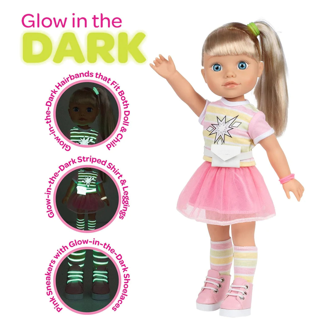 Adora Glow Girls Riley - 14.5" Glow Doll-ADORA PLAY-Little Giant Kidz