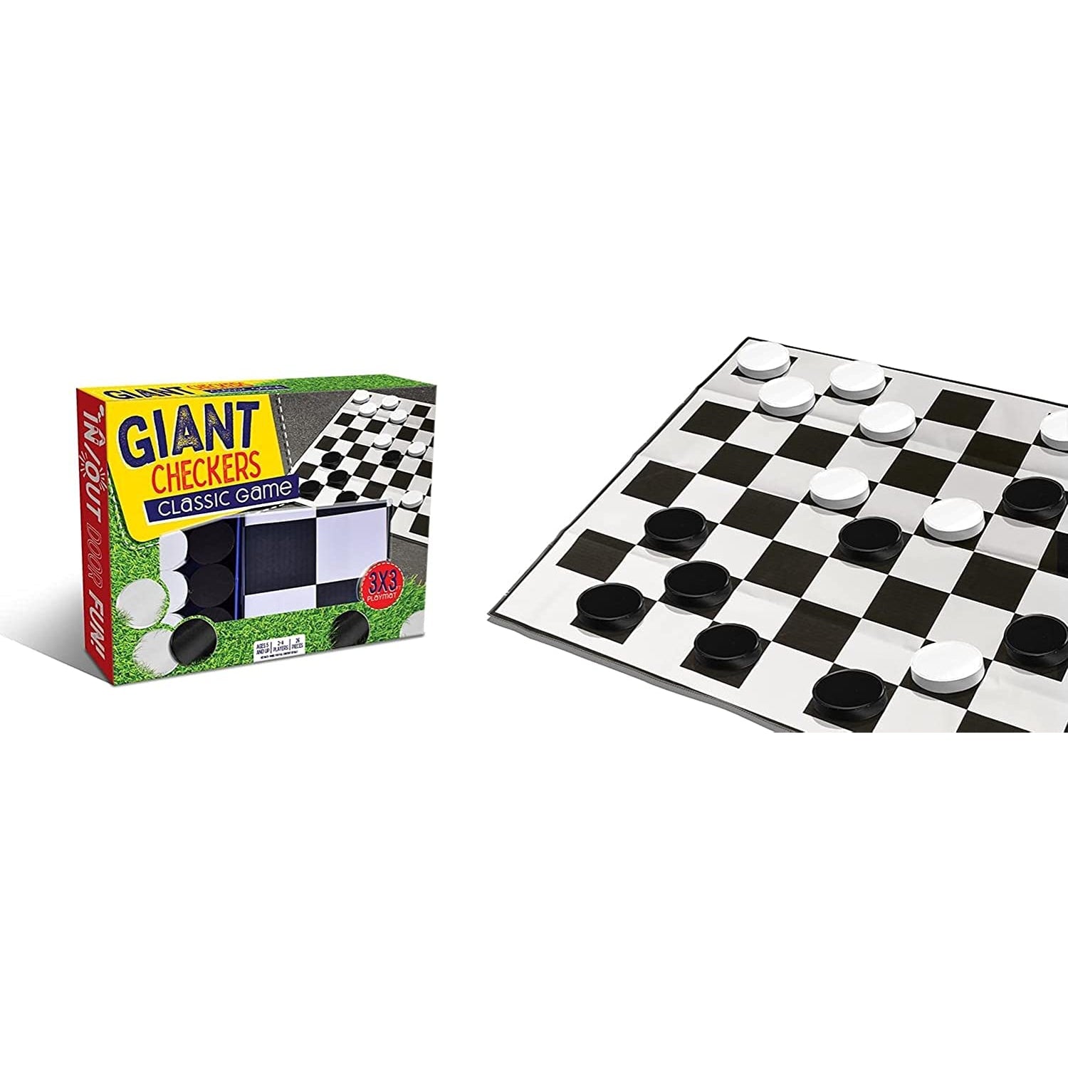 Anker Play Giant Checkers Classic Game-Anker Play Products-Little Giant Kidz