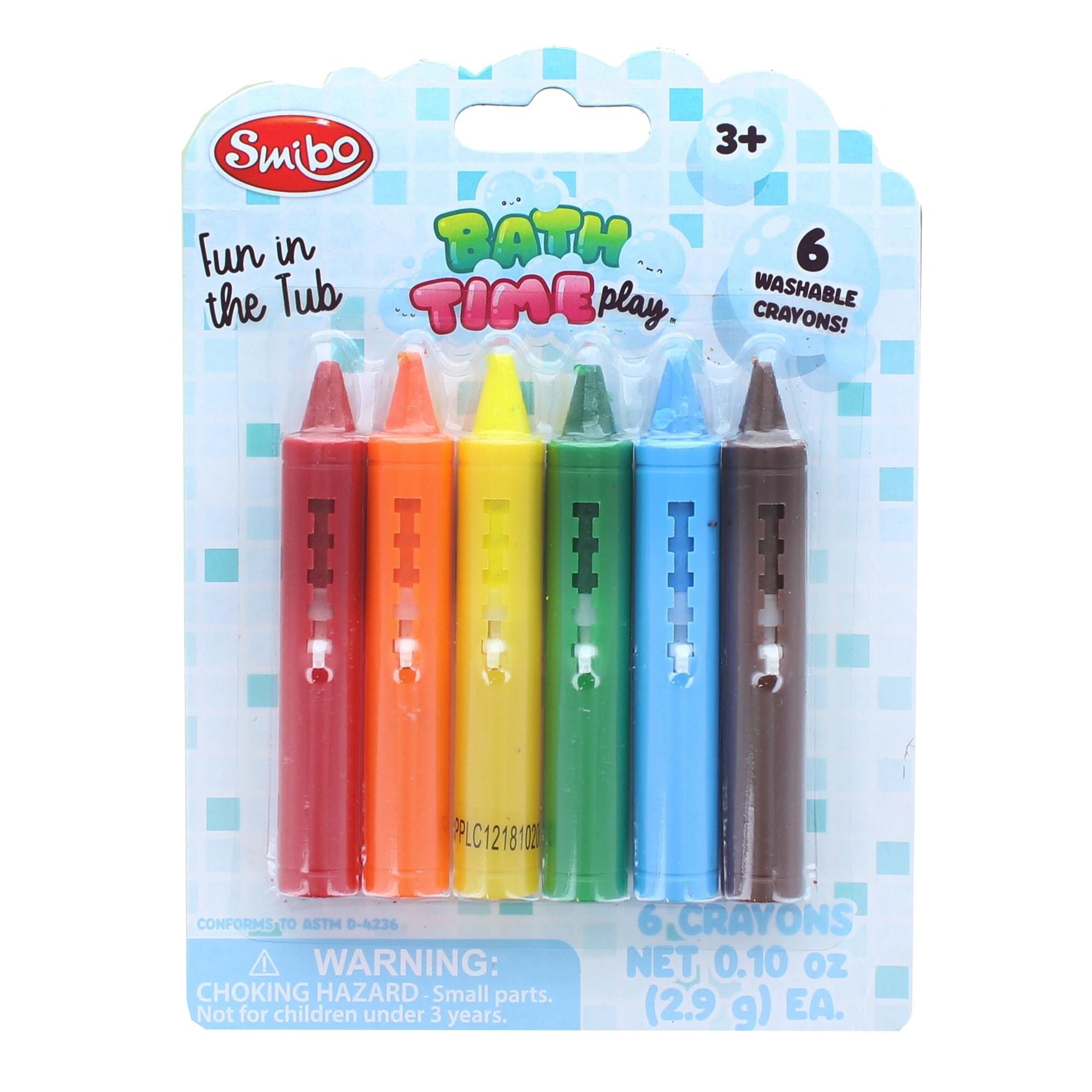 Tub Works® Smooth™ Bath Crayons Bath Toy, 12 Pack | Nontoxic, Washable Bath  Crayons for Toddlers & Kids | Unique Formula Draws Smoothly & Vividly on