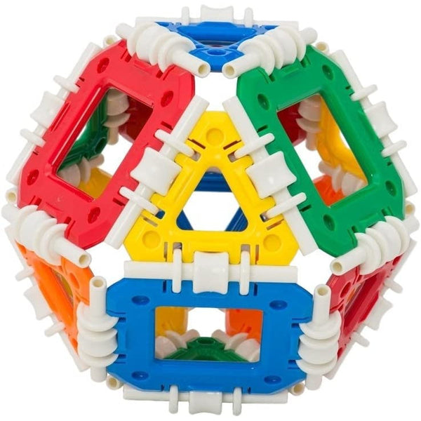 Anker Play Swivel Snaps Polygon Creators Creativity Kit - 145 Piece Set-Anker Play Products-Little Giant Kidz