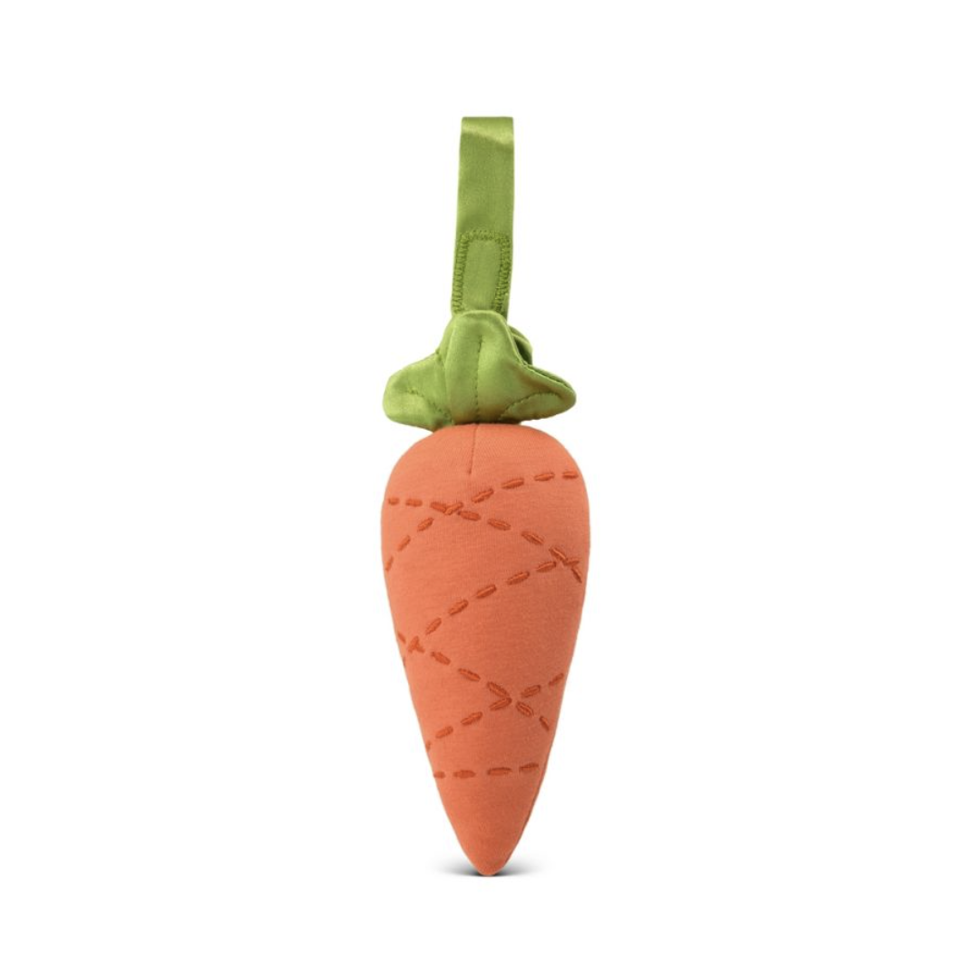 Apple Park Organic Cotton Fruit & Veggie Stroller Toy - Carrot-APPLE PARK-Little Giant Kidz
