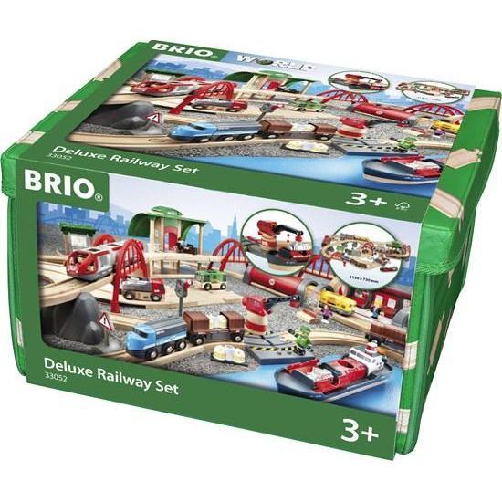 BRIO Deluxe Railway Set-BRIO-Little Giant Kidz