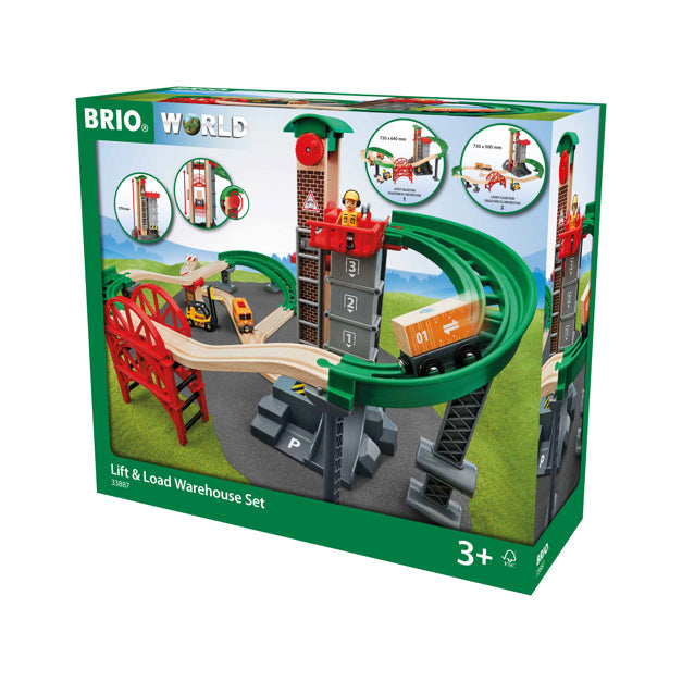 BRIO Lift & Load Warehouse Set-BRIO-Little Giant Kidz