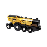 BRIO Mighty Gold Action Locomotive-BRIO-Little Giant Kidz