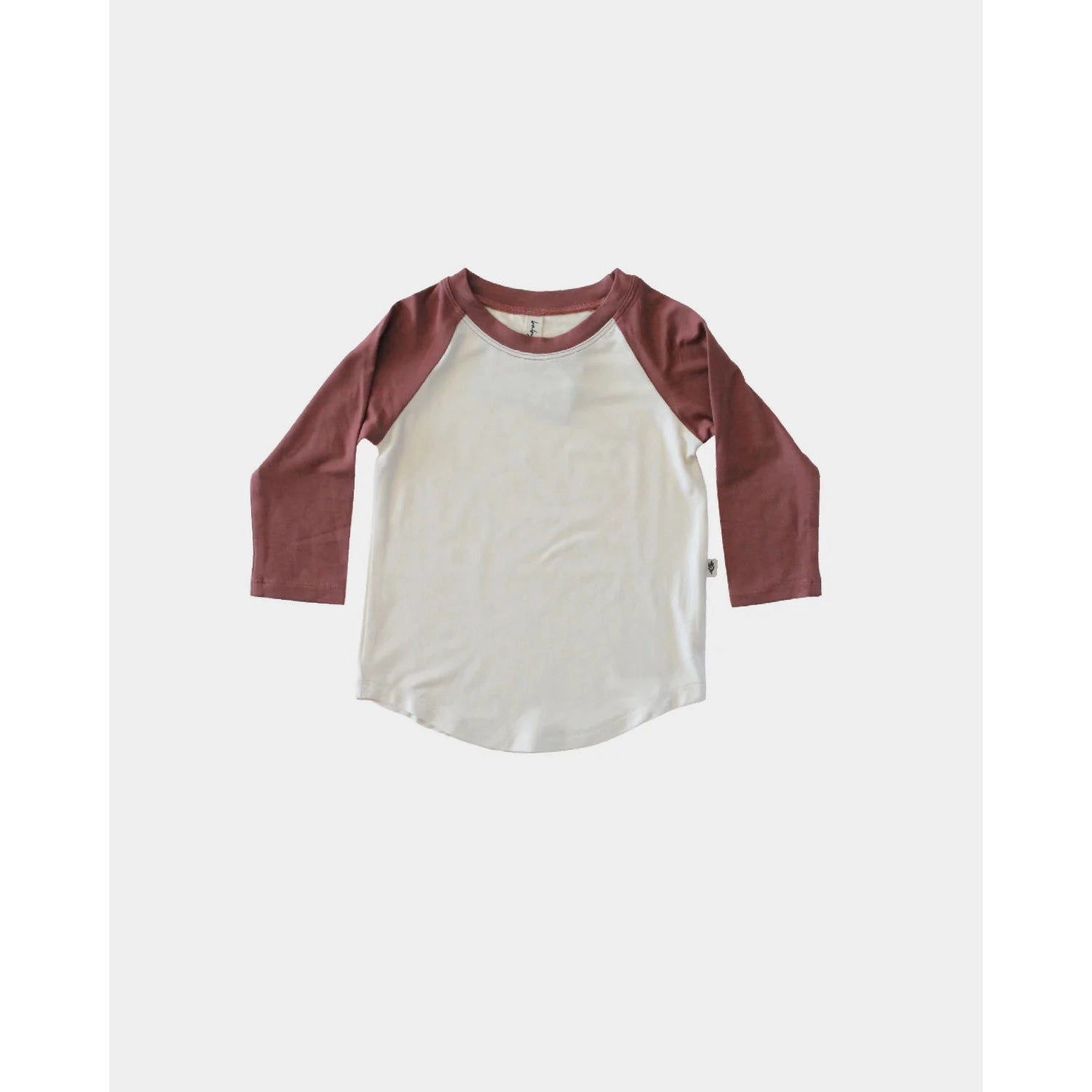 Baby Sprouts Baseball Tee - Rosewood-Baby Sprouts-Little Giant Kidz