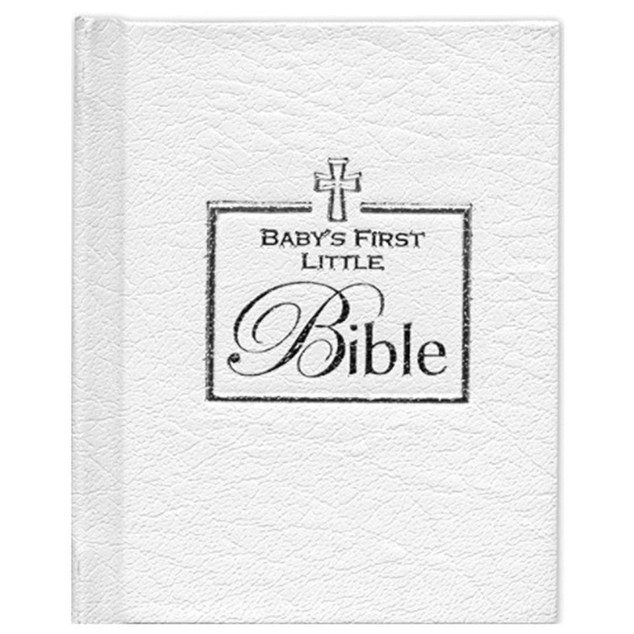 Baby's First Little Bible (White)-Shannon Road Gifts-Little Giant Kidz