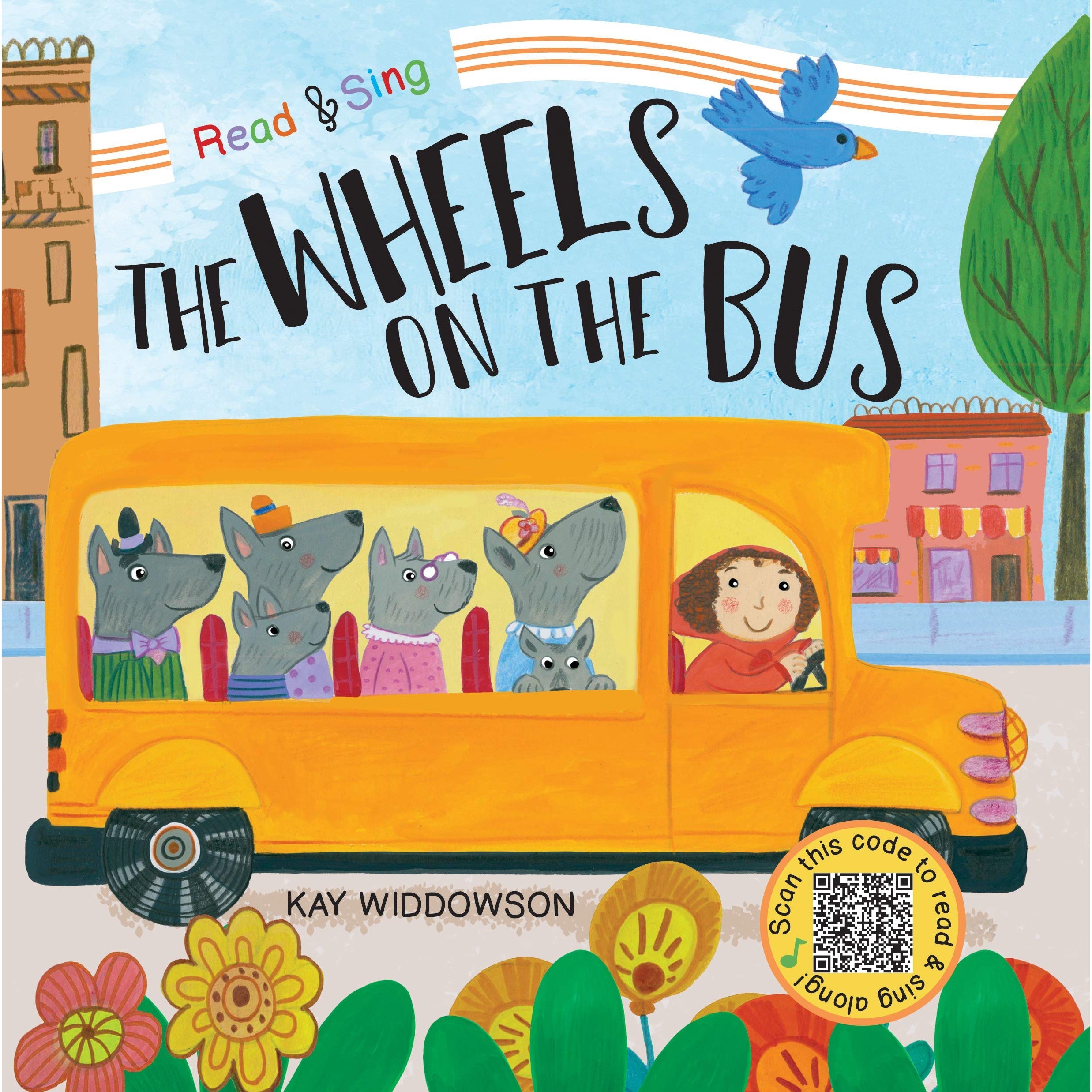 Baker & Taylor: The Wheels on the Bus (Turn Without Tearing Read & Sing) (Hardcover Book)-Baker & Taylor Publisher Services-Little Giant Kidz