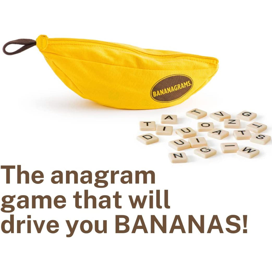 Bananagrams - The Anagram Games that Drives You Bananas!-Bananagrams-Little Giant Kidz