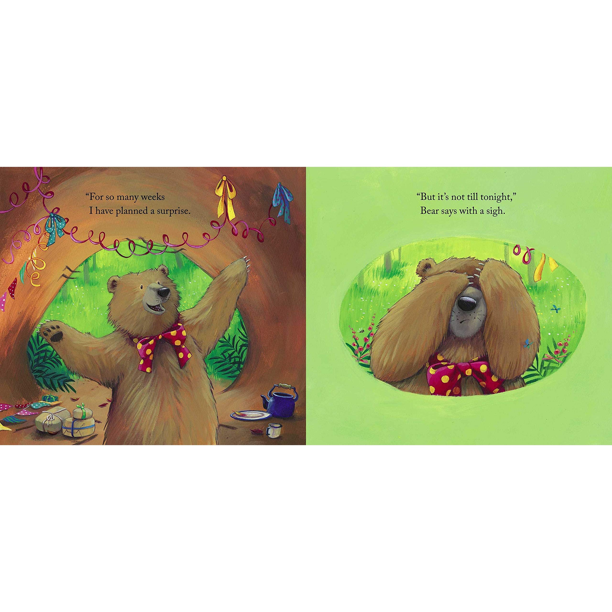 Bear Can't Wait (Hardcover Book)-SIMON & SCHUSTER-Little Giant Kidz