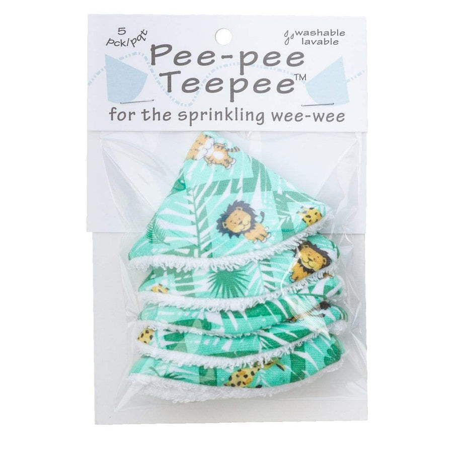 Beba Bean Designs Pee-Pee Teepee - Jungle Green-BEBA BEAN DESIGNS-Little Giant Kidz