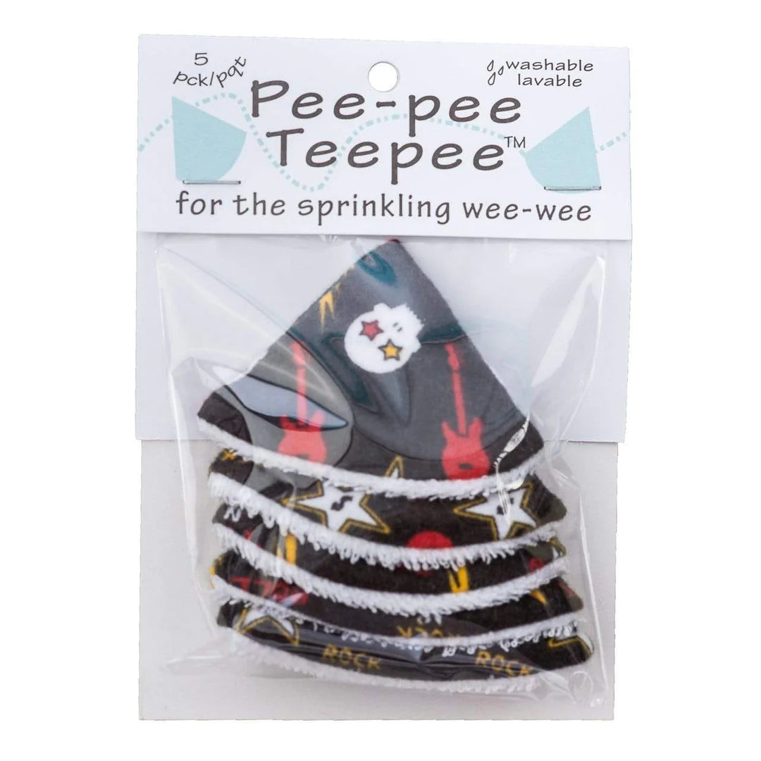 Beba Bean Designs Pee-Pee Teepee - Rock & Roll-BEBA BEAN DESIGNS-Little Giant Kidz