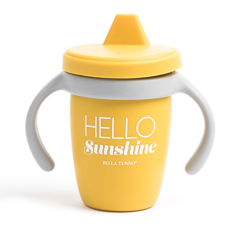 Bella Tunno Happy Sippy Cup - Hello Sunshine-BELLA TUNNO-Little Giant Kidz