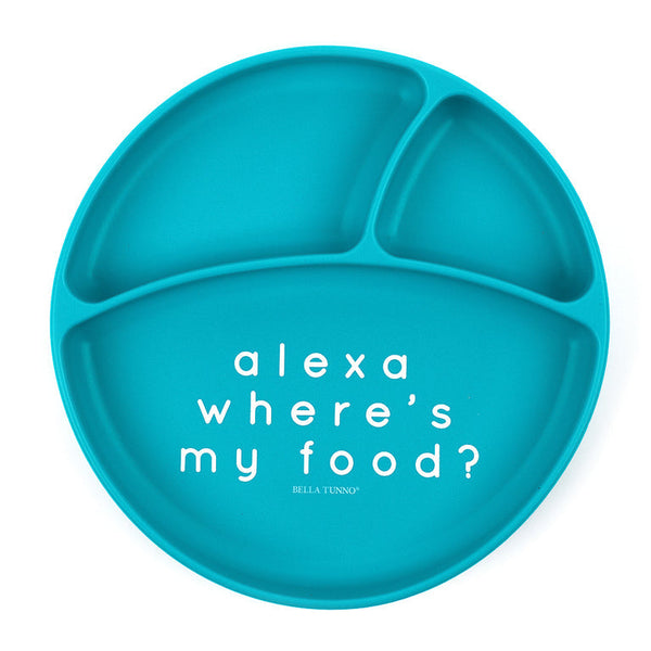 Bella Tunno Wonder Plate - Alexa, Where's My Food?-BELLA TUNNO-Little Giant Kidz