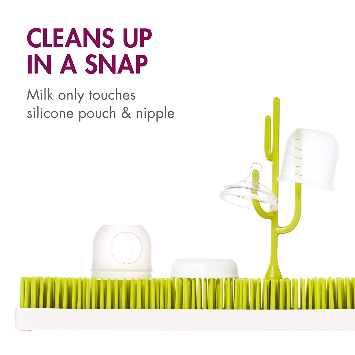 Boon NURSH Silicone Replacement Nipple (3-Pack) - Medium Flow-BOON-Little Giant Kidz