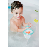 Boon WATER BUGS Floating Bath Toys with Net - Teal-BOON-Little Giant Kidz