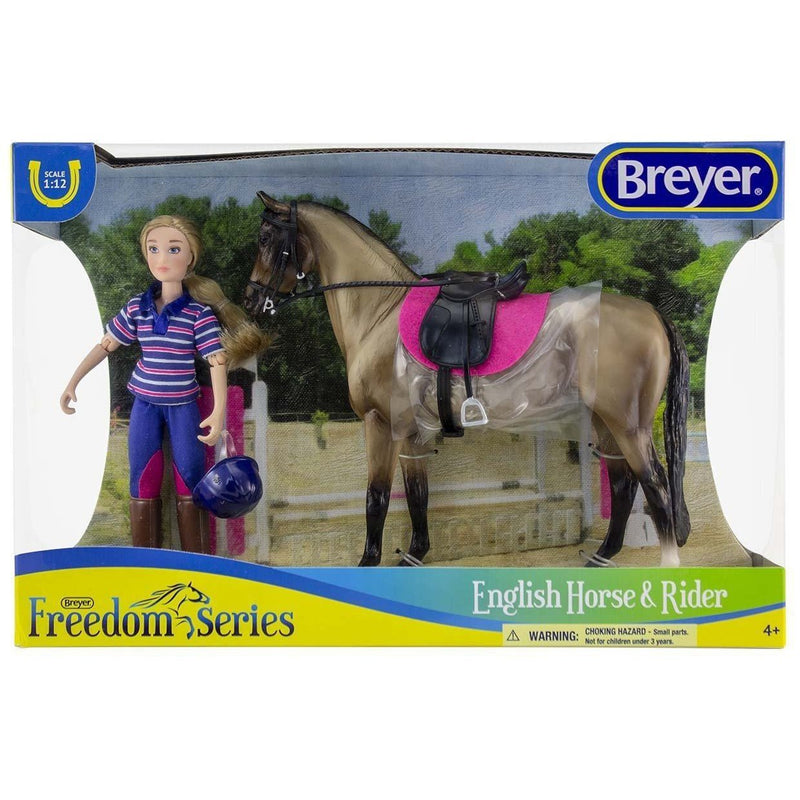Breyer Freedom Series English Horse & Rider-BREYER-Little Giant Kidz