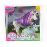 Breyer Lucky Acres: Luna - Magical Color Change Bath Unicorn-BREYER-Little Giant Kidz