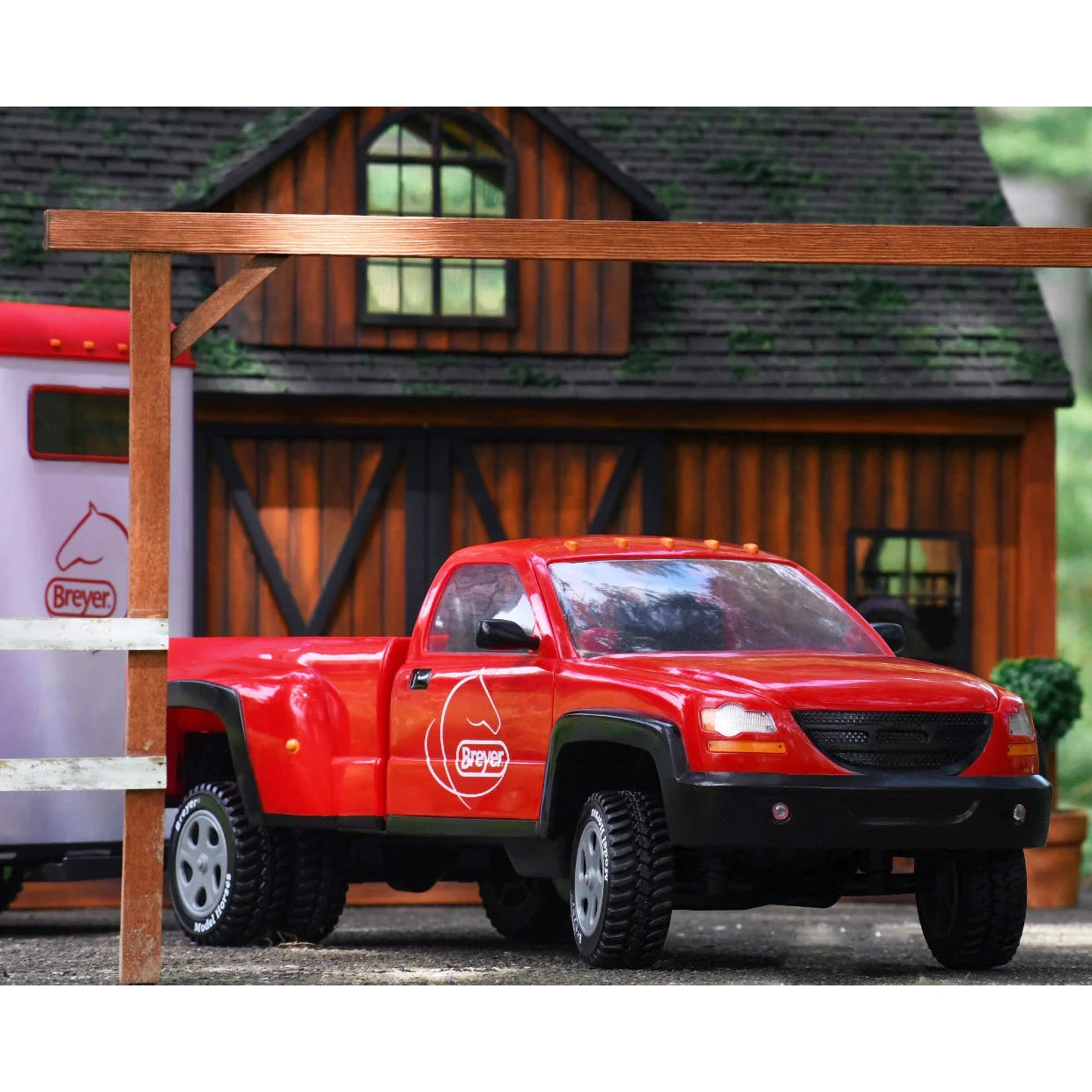 Breyer Traditional Series "Dually" Truck - Red-BREYER-Little Giant Kidz