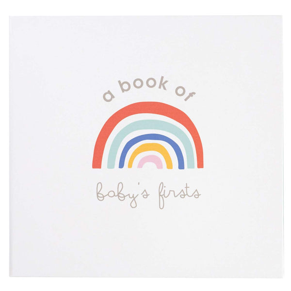 Bundle Bright Baby Memory Book - "A Book of Baby's Firsts" - Rainbow-CR GIBSON-Little Giant Kidz