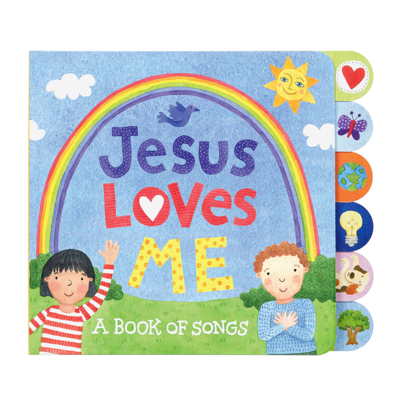 C.R. Gibson Jesus Loves Me (Board Book)-CR GIBSON-Little Giant Kidz