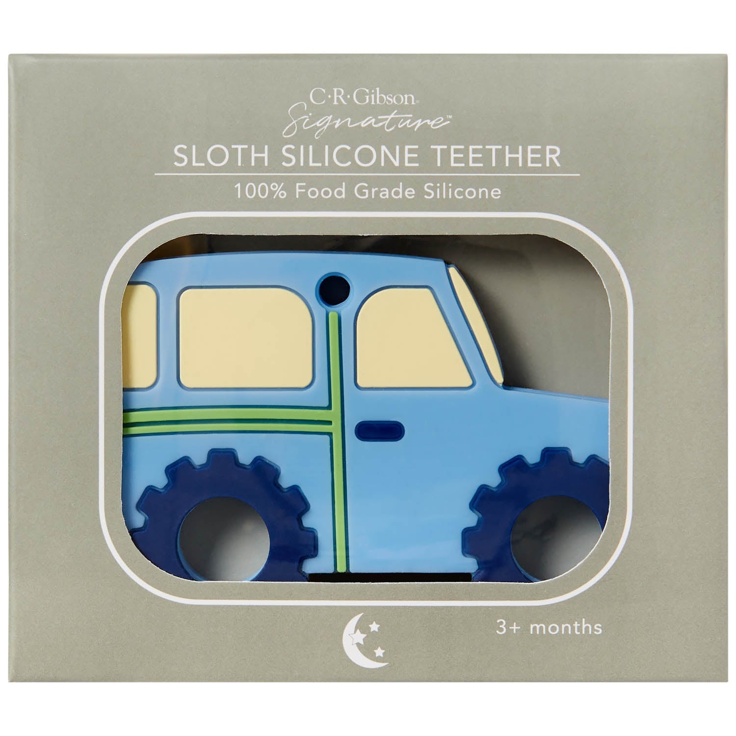 C.R. Gibson Silicone Baby Teether - Truck-CR GIBSON-Little Giant Kidz