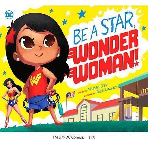 Capstone Publishing: Be a Star Wonder Woman! (Board Book)-CAPSTONE PUBLISHING-Little Giant Kidz