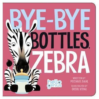 Capstone Publishing: Bye-Bye Bottles, Zebra (Board Book)-CAPSTONE PUBLISHING-Little Giant Kidz