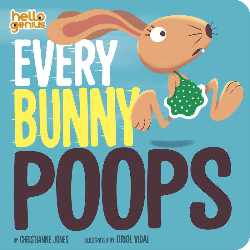 Capstone Publishing: Every Bunny Poops (Board Book)-CAPSTONE PUBLISHING-Little Giant Kidz