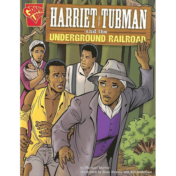 Capstone Publishing: Harriet Tubman and the Underground Railroad (Paperback Book)-CAPSTONE PUBLISHING-Little Giant Kidz